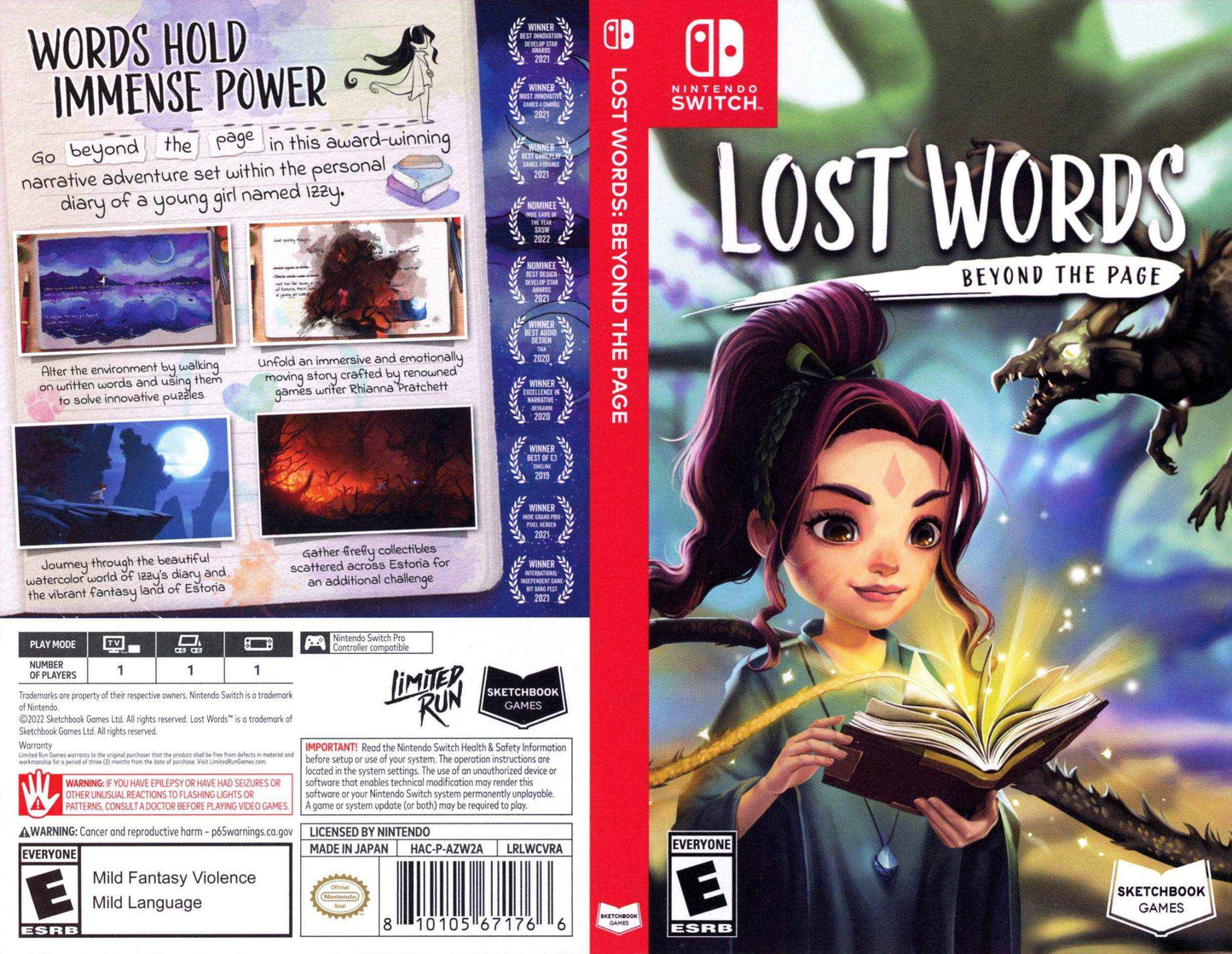 Lost Words Beyond the Page Cover Art - WOI Solutions