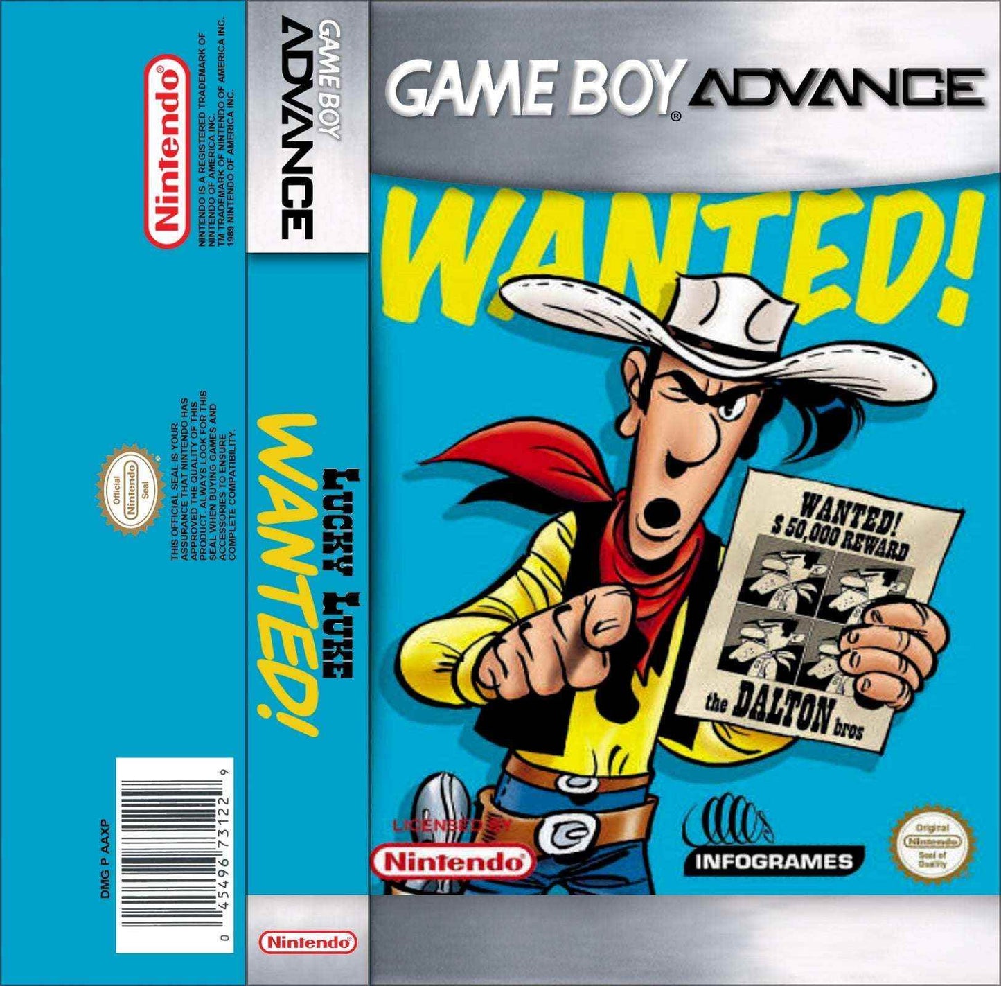 Lucky Luke Wanted Cover Art - WOI Solutions