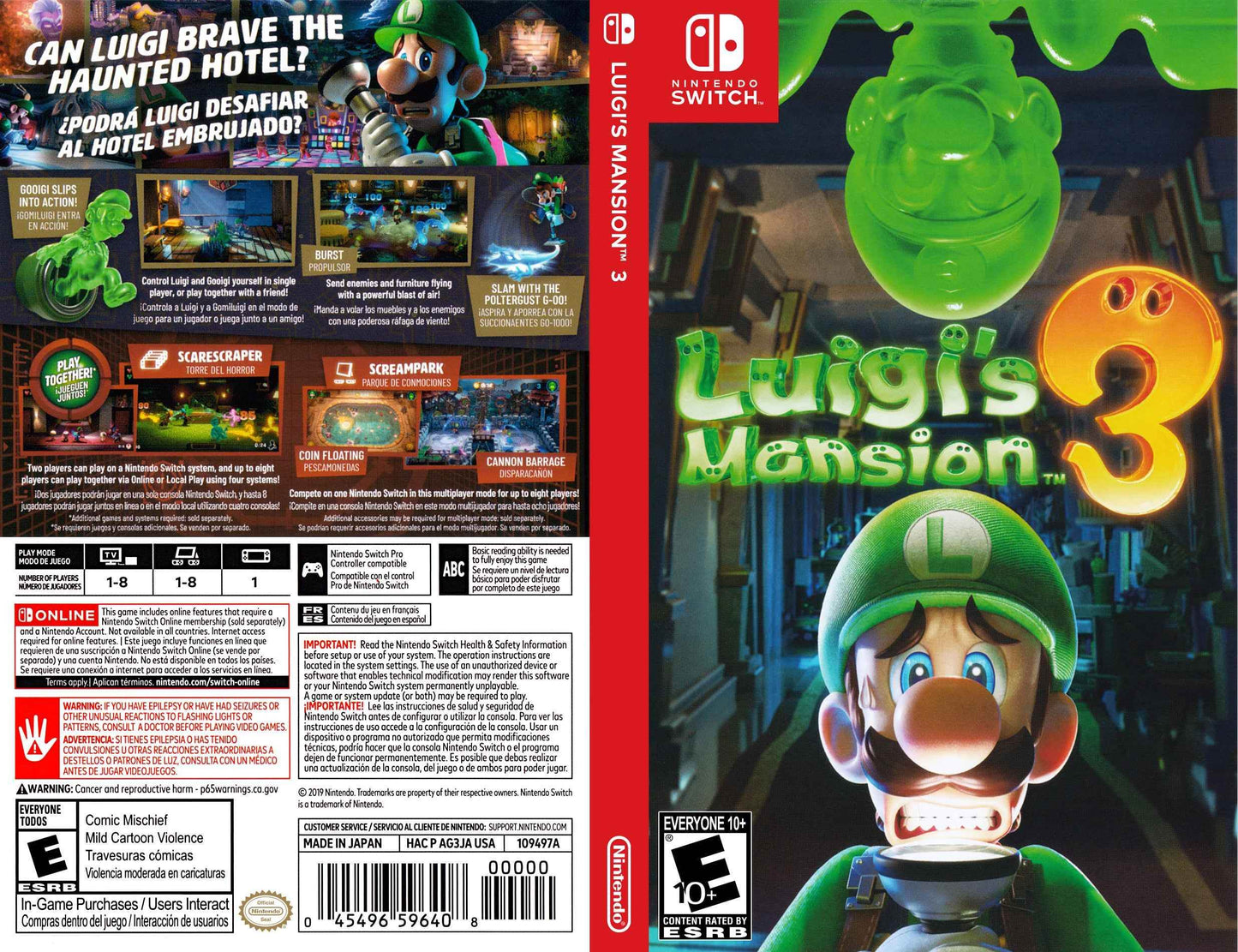 Luigi’s Mansion 3 Cover Art - WOI Solutions