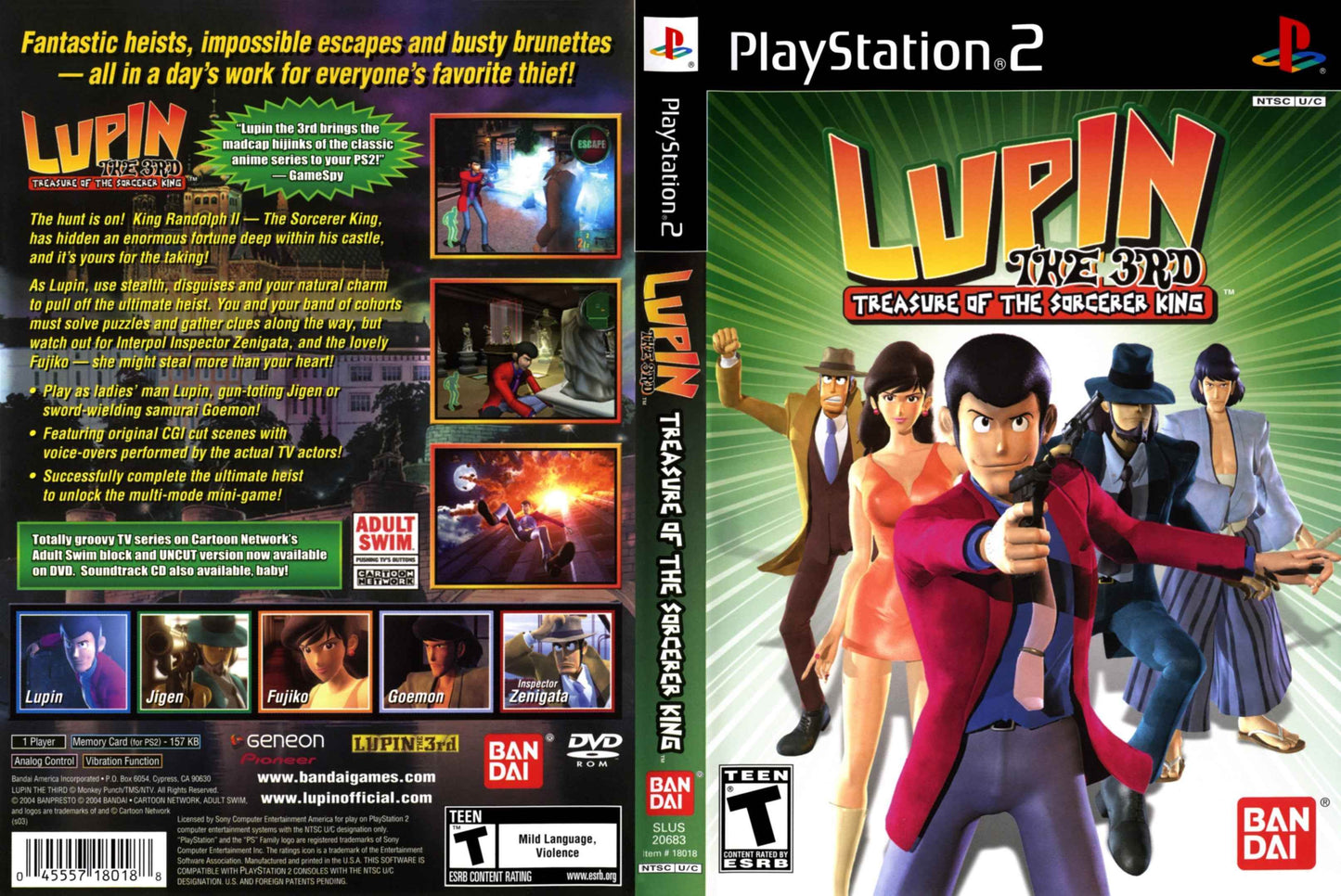 Lupin the 3rd Treasure Of The Sorcerer King Cover Art - WOI Solutions