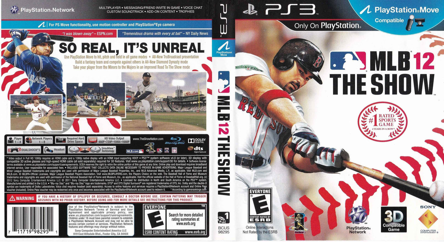 MLB 12 The Show Cover Art - WOI Solutions