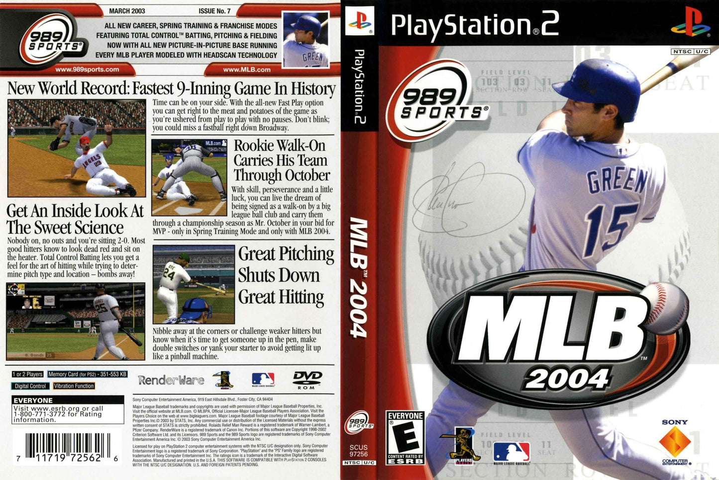 MLB 2004 Cover Art - WOI Solutions