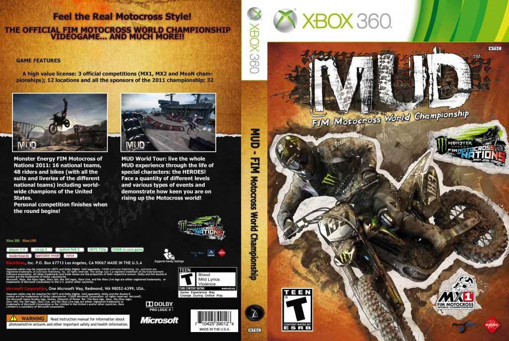 MUD - FIM Motocross World Championship Cover Art - WOI Solutions