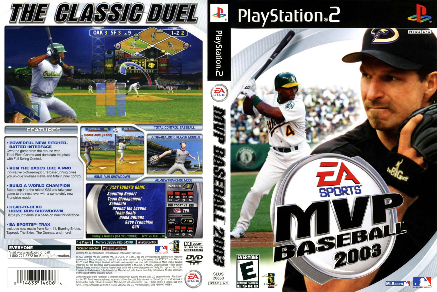 MVP Baseball 2003 Cover Art - WOI Solutions