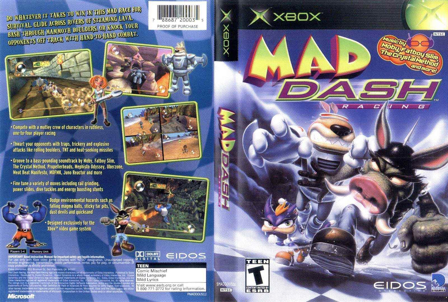 Mad Dash Racing Cover Art - WOI Solutions
