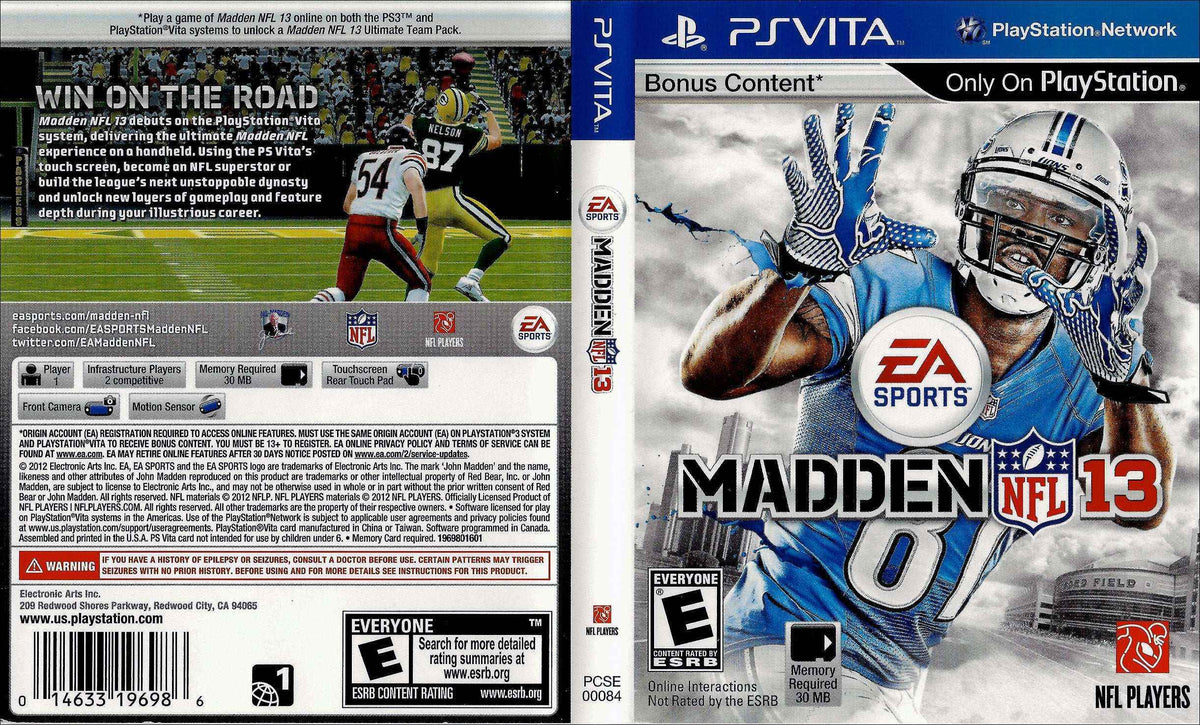 Madden NFL 13 Cover Art - WOI Solutions