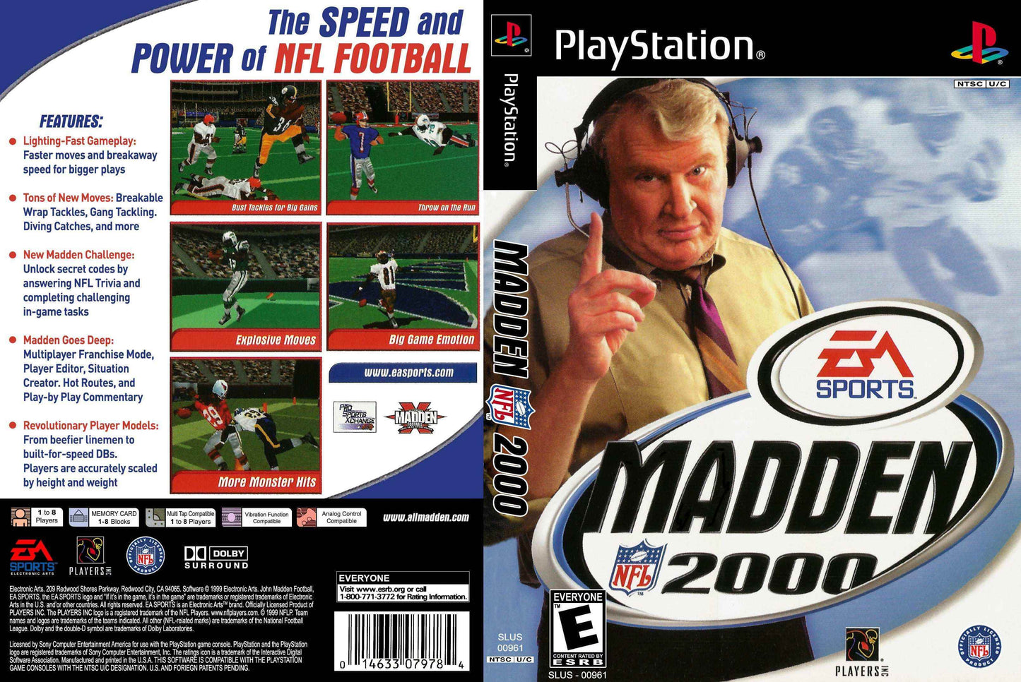 Madden 2000 Cover Art - WOI Solutions