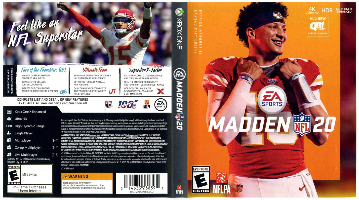 Madden 20 Cover Art - WOI Solutions