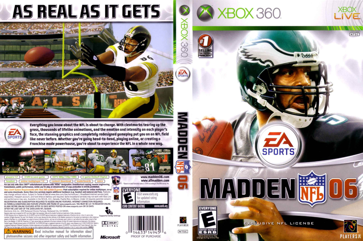 Madden NFL 06 Cover Art - WOI Solutions