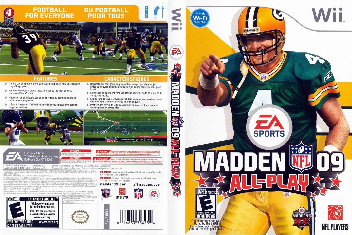 Madden NFL 09 All-Play Cover Art - WOI Solutions