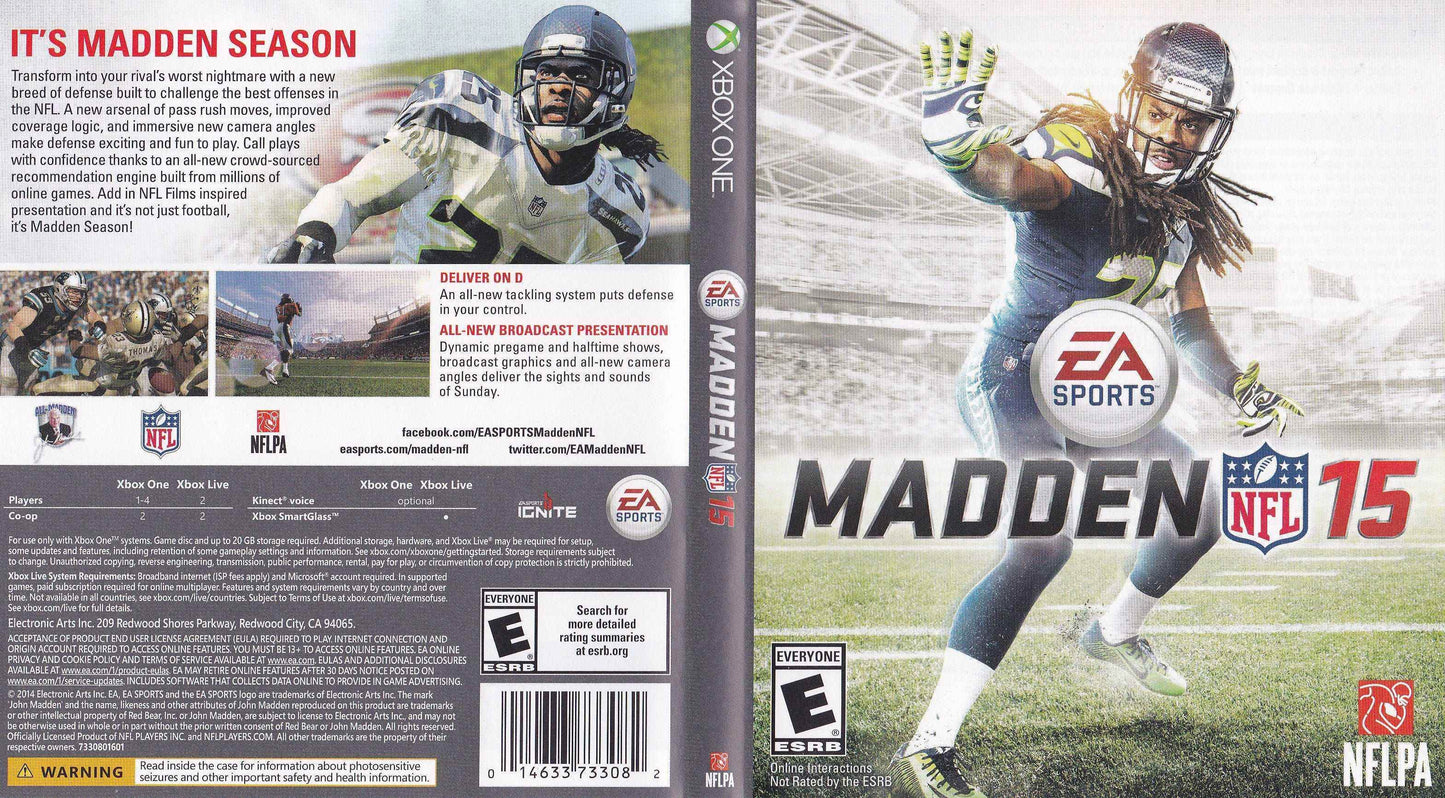 Madden NFL 15 Cover Art - WOI Solutions