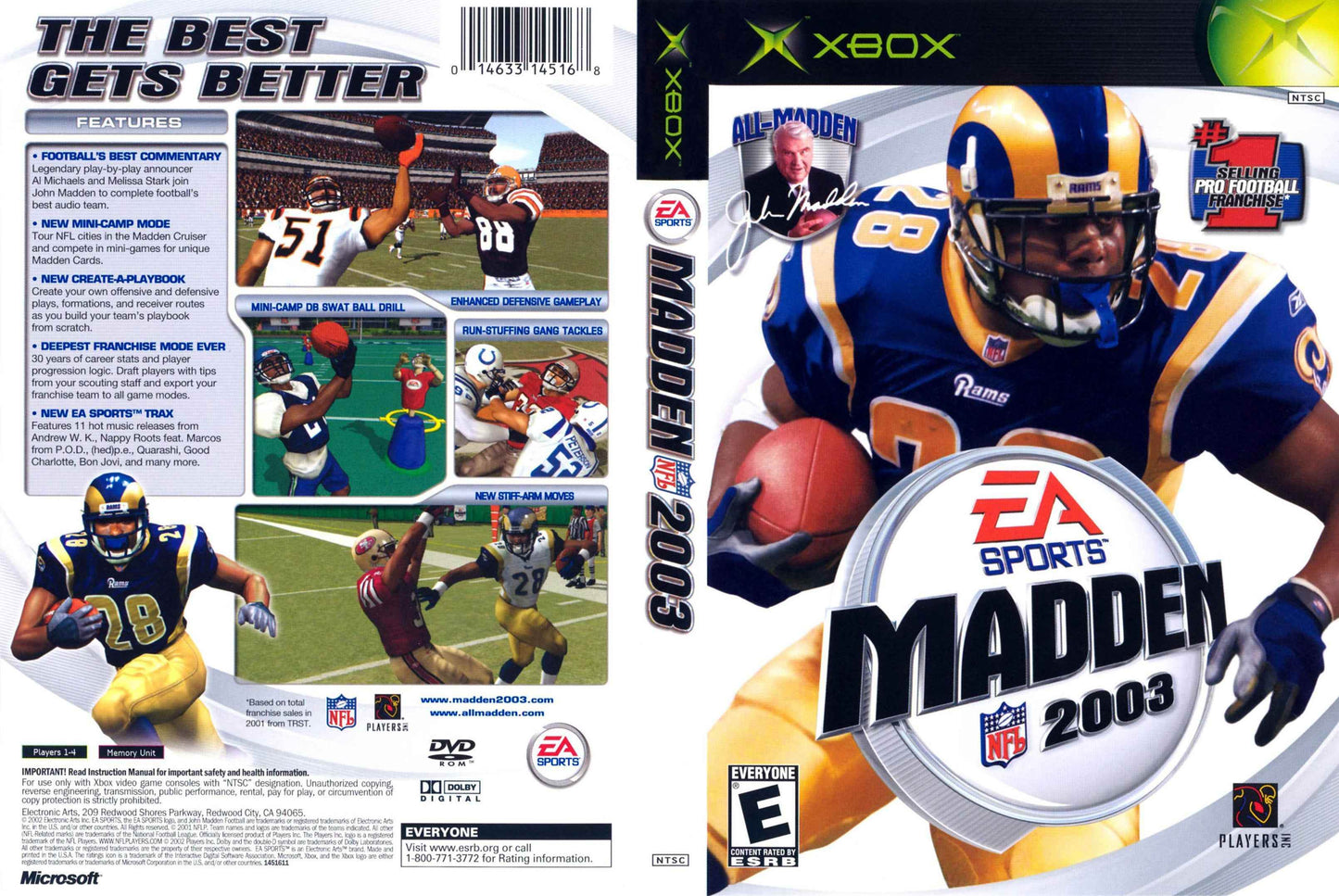 Madden NFL 2003 Cover Art - WOI Solutions