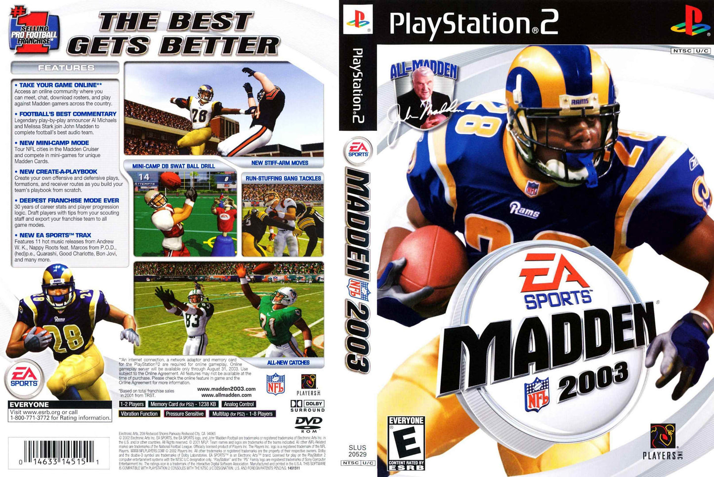 Madden NFL 2003 Cover Art - WOI Solutions