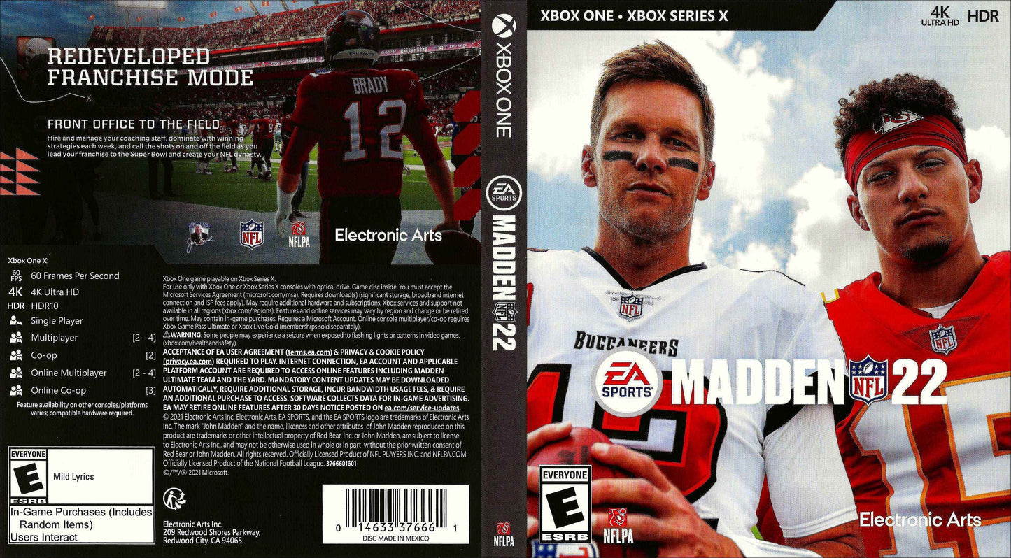 Madden NFL 22 Cover Art - WOI Solutions