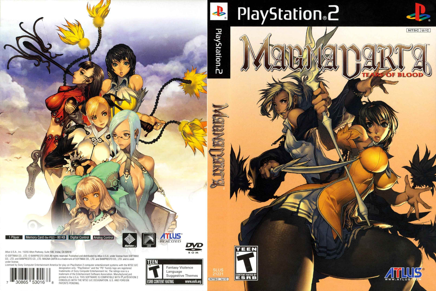 Magna Carta Tears of Blood Cover Art - WOI Solutions