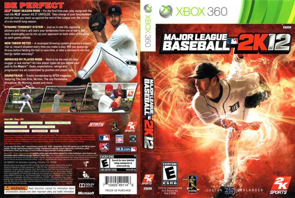 Major League Baseball 2K12 Cover Art - WOI Solutions