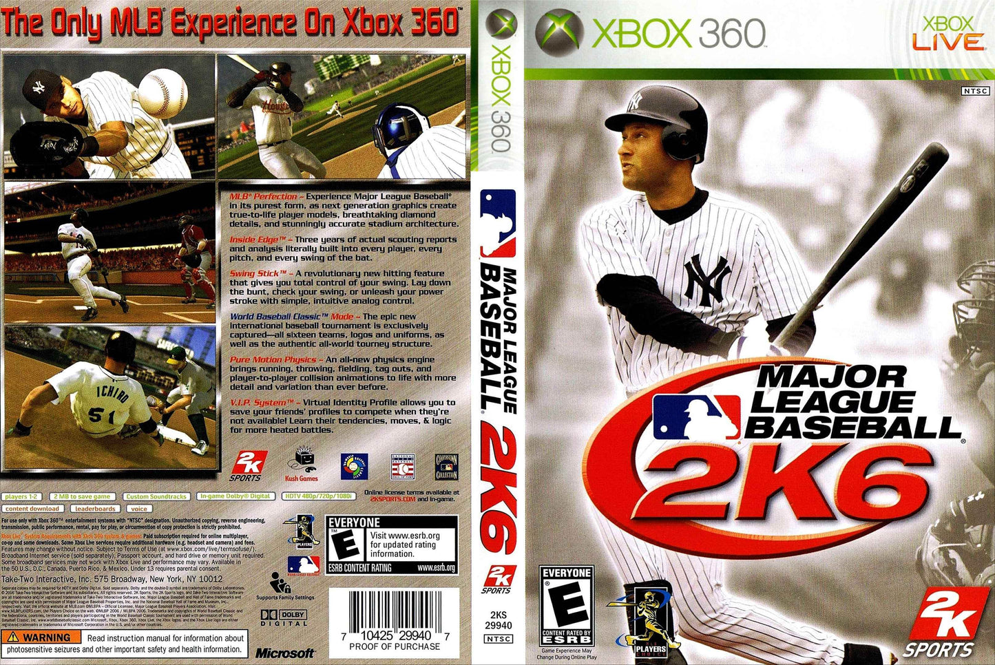 Major League Baseball 2K6 Cover Art - WOI Solutions
