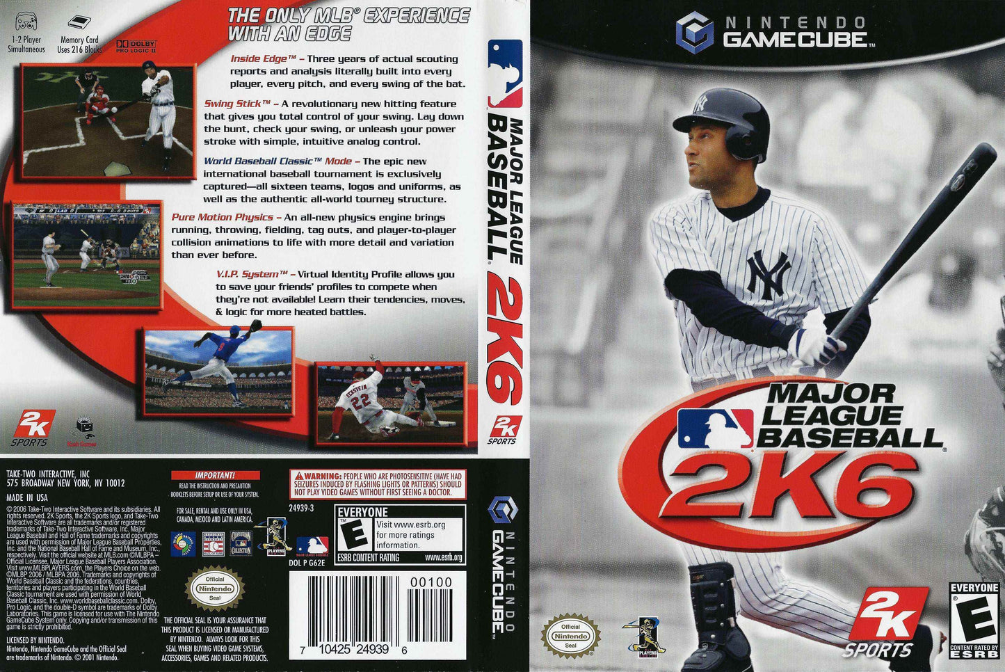 Major League Baseball 2K6 Cover Art - WOI Solutions