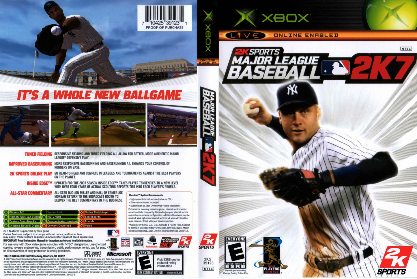 Major League Baseball 2K7 Cover Art - WOI Solutions