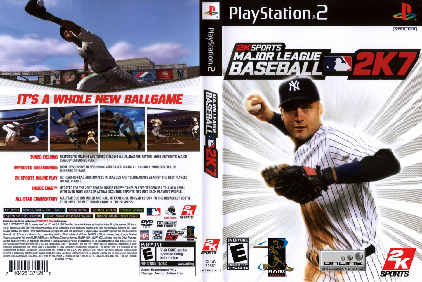 Major League Baseball 2K7 Cover Art - WOI Solutions