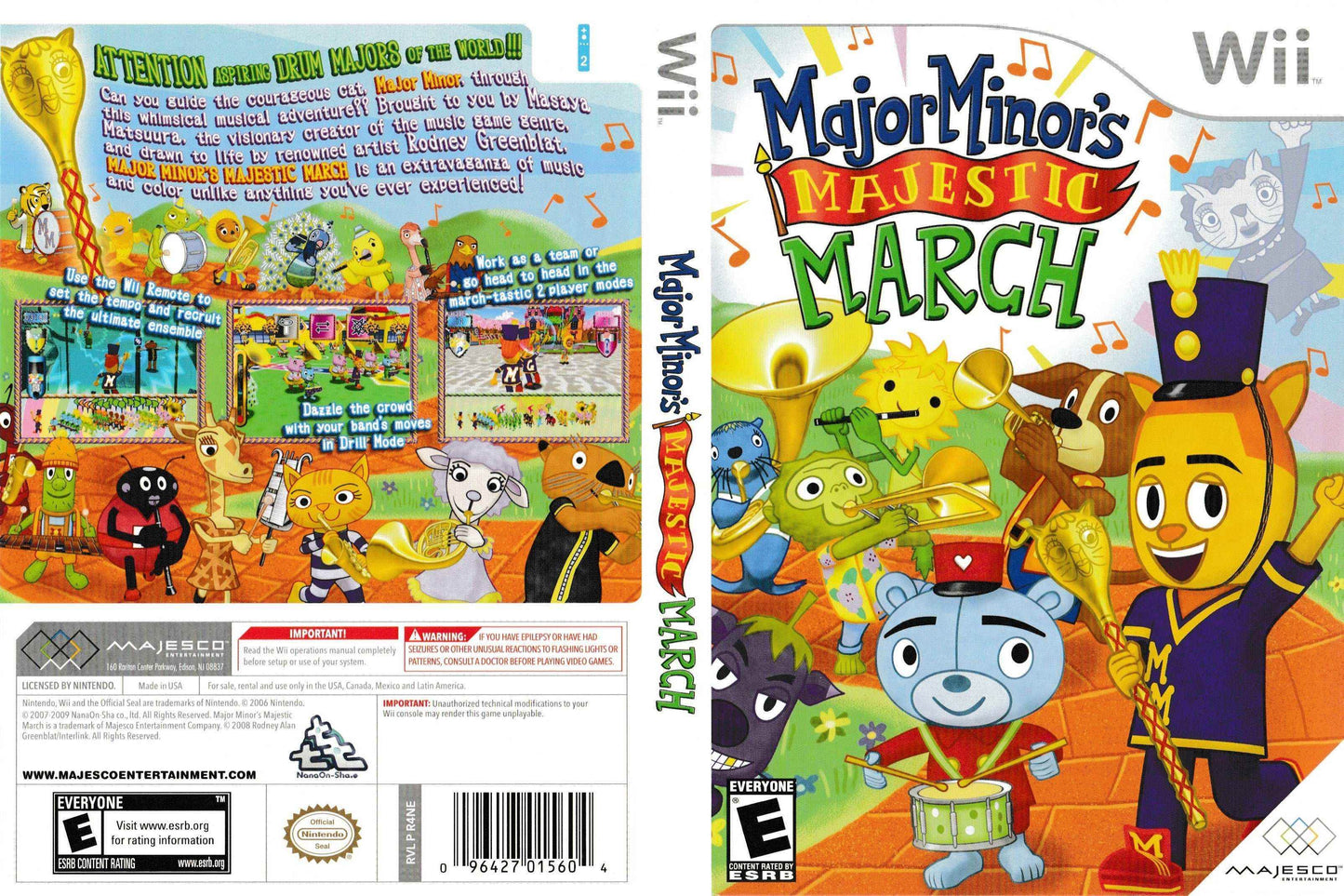 Major Minor's Majestic March Cover Art - WOI Solutions