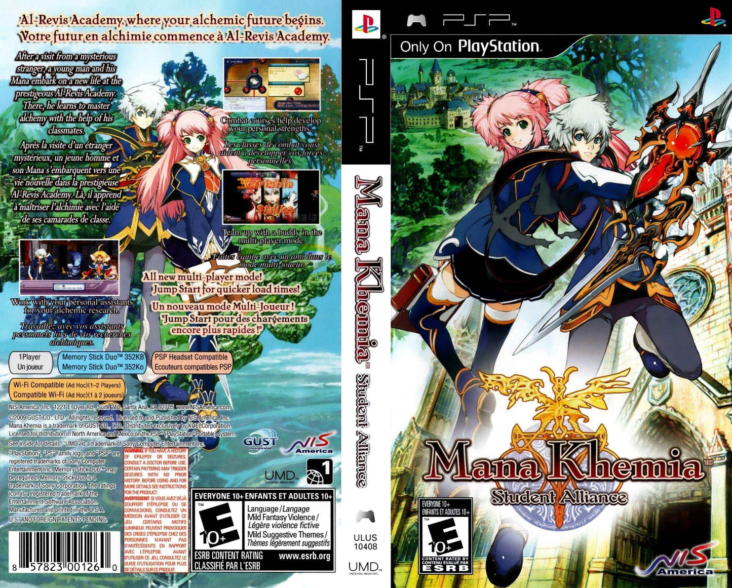 Mana Khemia Student Alliance Cover Art - WOI Solutions