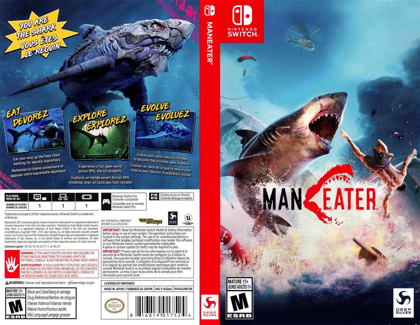 Maneater Cover Art - WOI Solutions