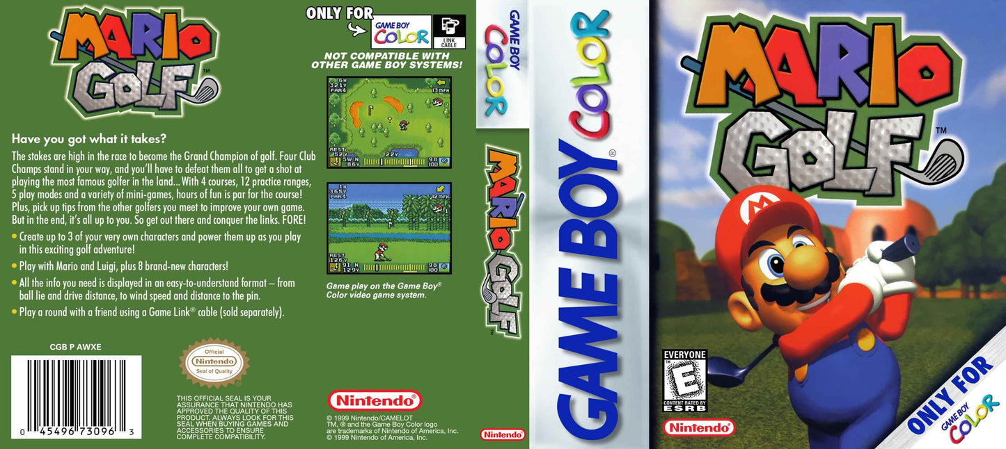 Mario Golf Cover Art - WOI Solutions