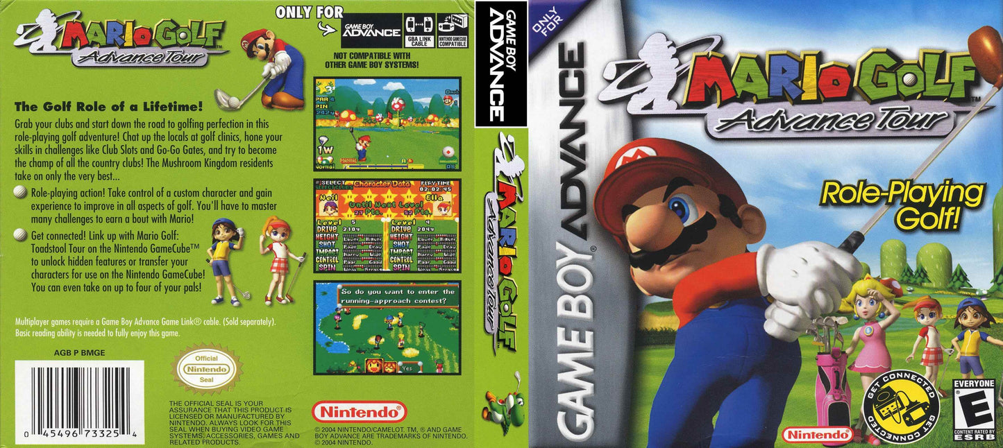 Mario Golf Advance Tour Cover Art - WOI Solutions