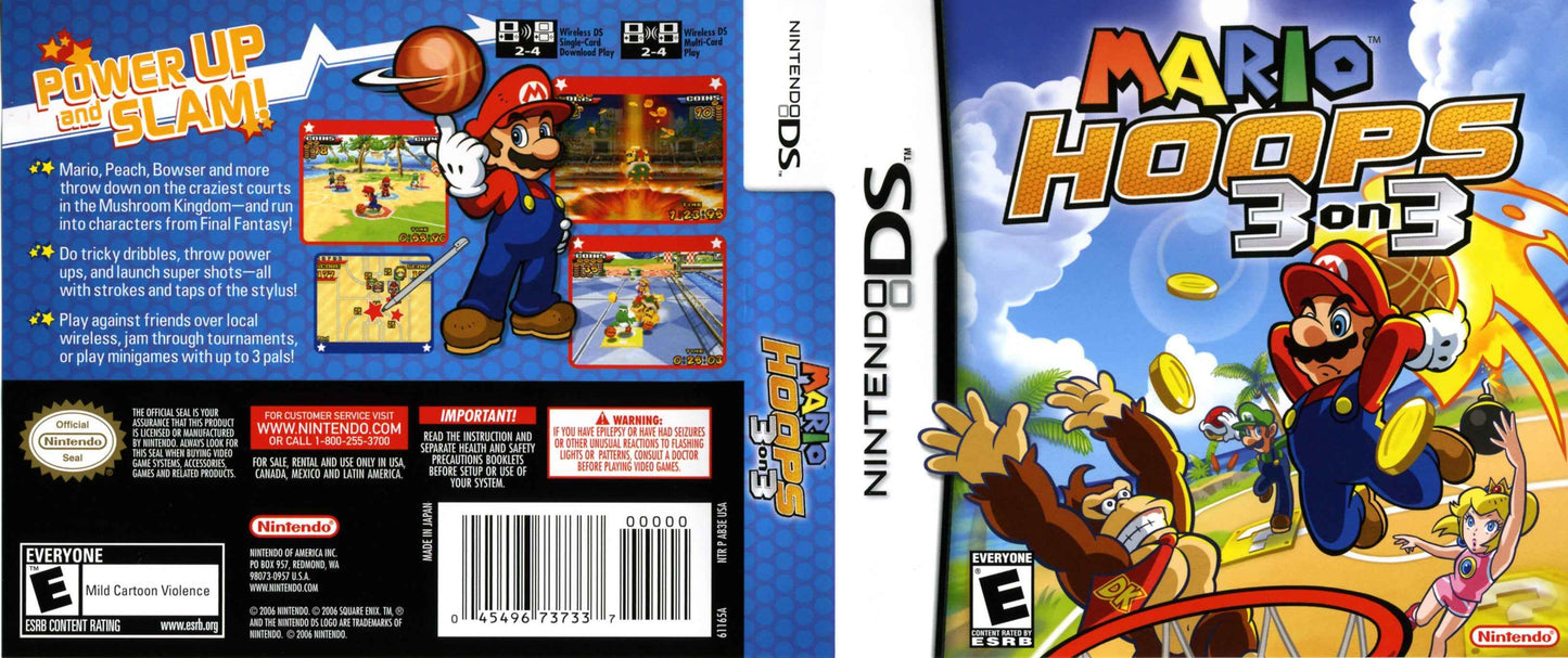 Mario Hoops 3 on 3 Cover Art - WOI Solutions