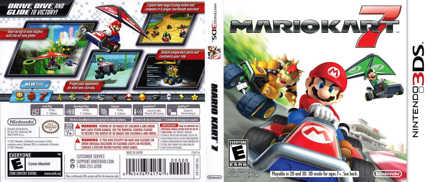 Mario Kart 7 Cover Art - WOI Solutions