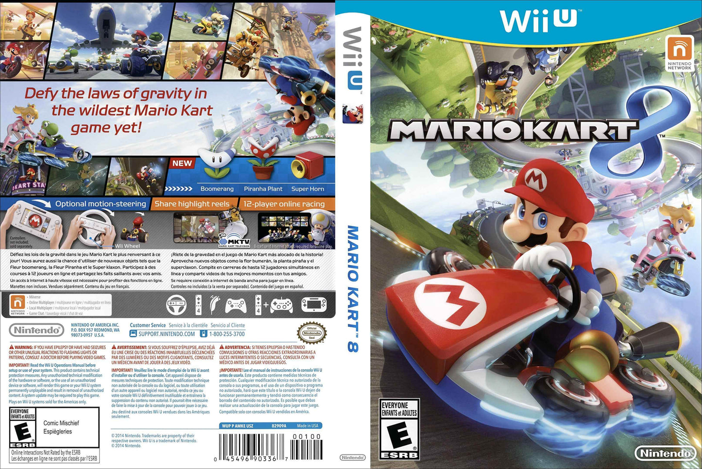 Mario Kart 8 Cover Art - WOI Solutions