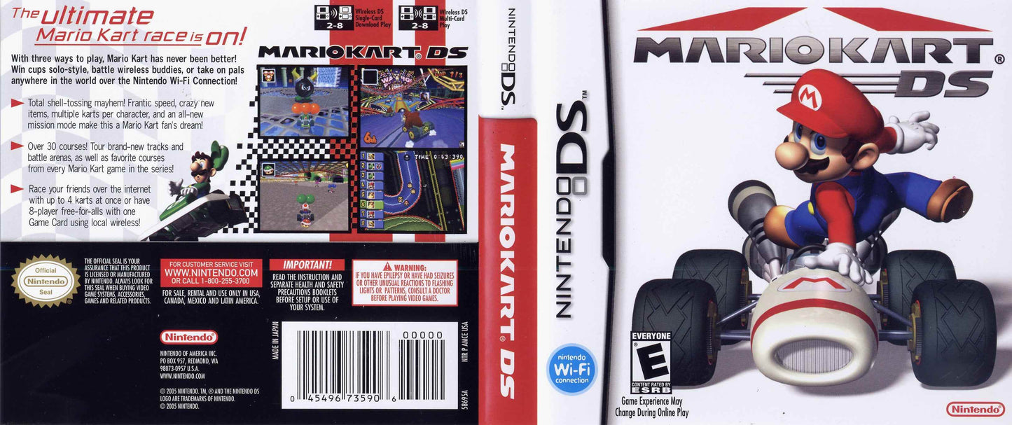 Mario Kart DS Cover Art - WOI Solutions
