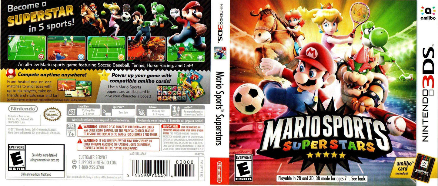 Mario Sports Superstars Cover Art - WOI Solutions