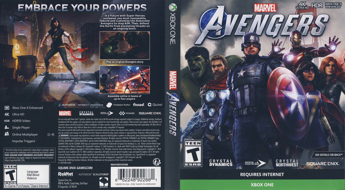 Marvel Avengers Cover Art - WOI Solutions