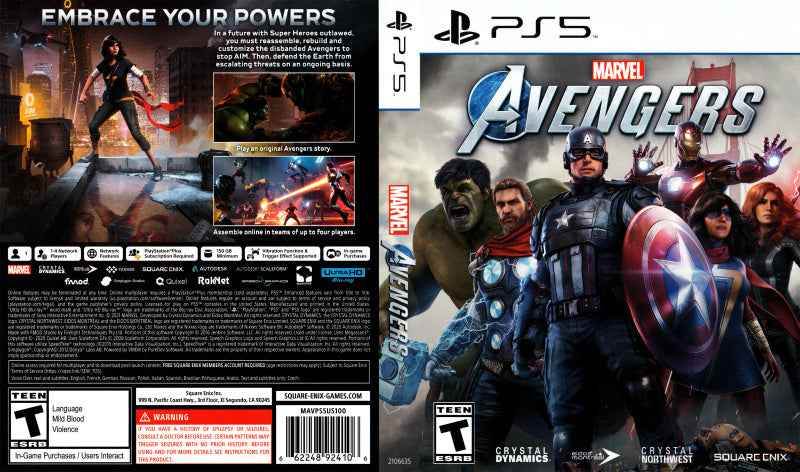 Marvel Avengers Cover Art - WOI Solutions