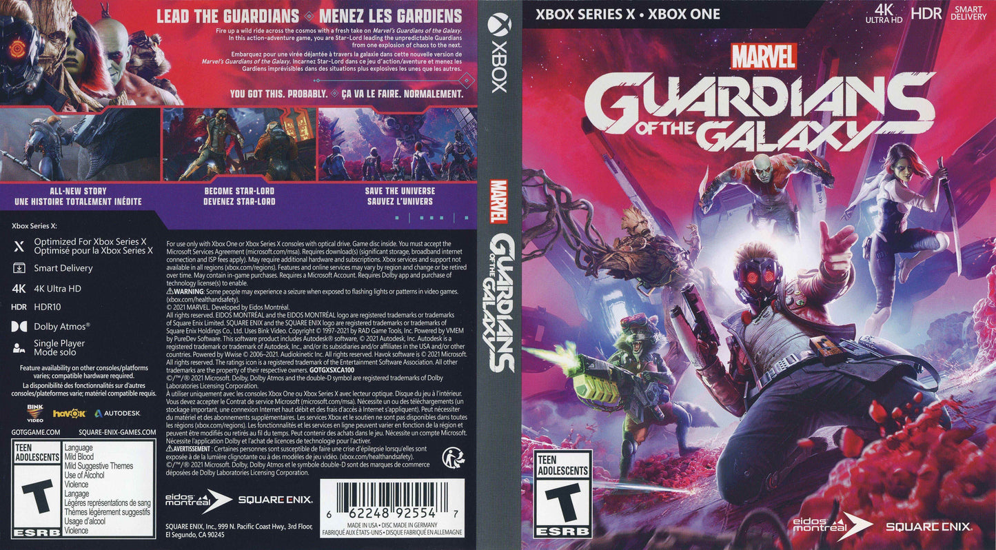 Marvel Guardians of the Galaxy Cover Art - WOI Solutions