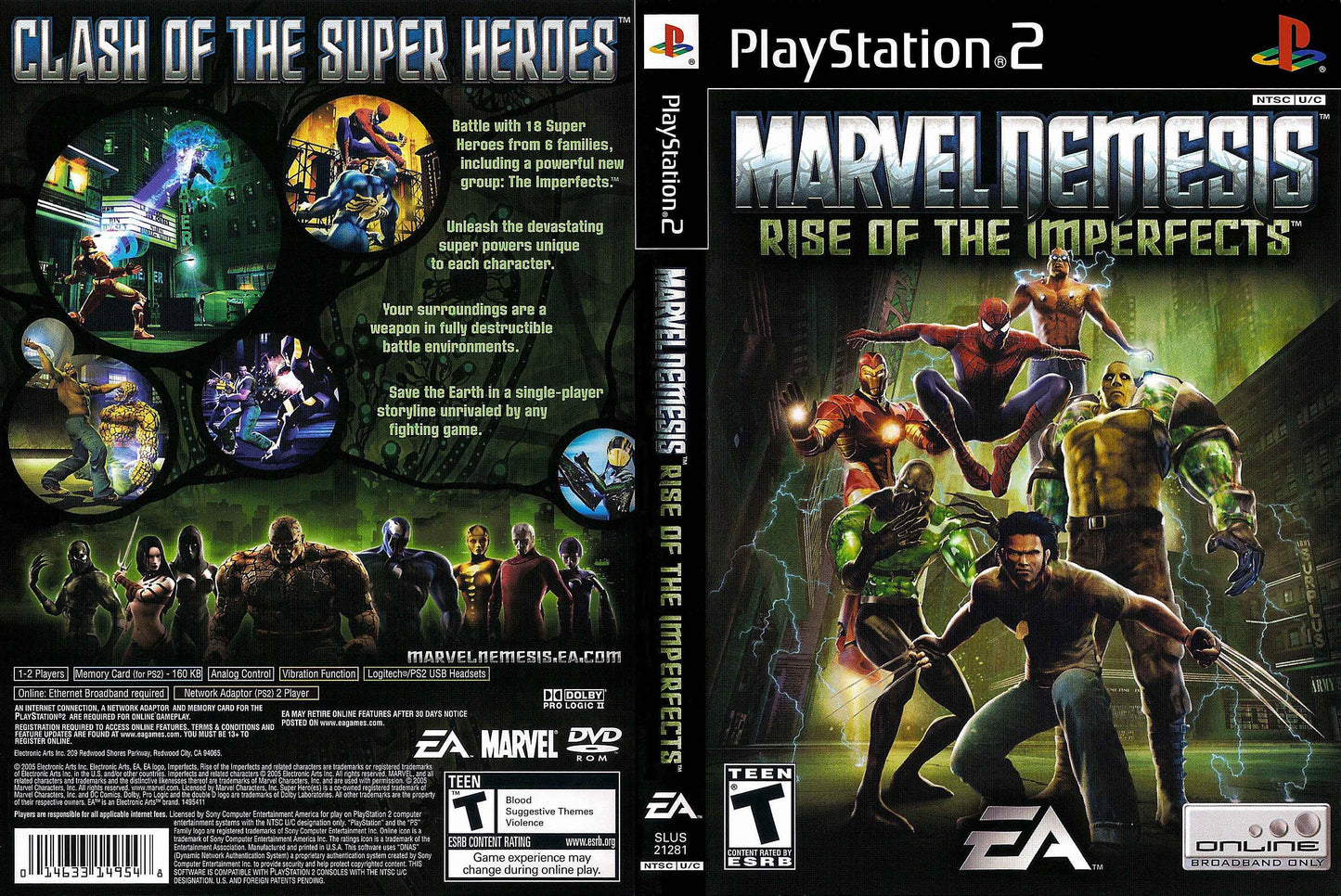 Marvel Nemesis Rise Of The Imperfects Cover Art - WOI Solutions