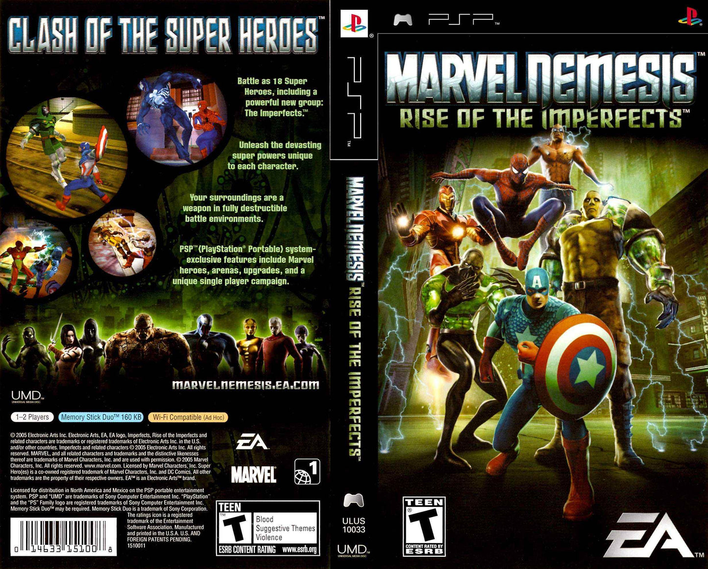 Marvel Nemesis Rise of the Imperfects Cover Art - WOI Solutions