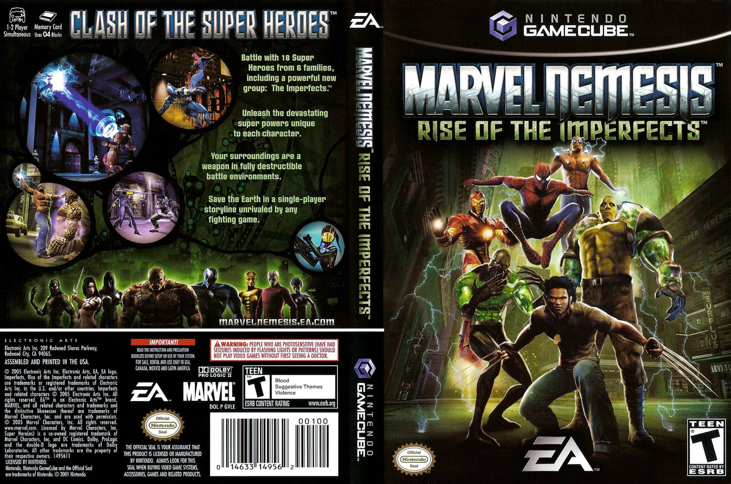 Marvel Nemesis Rise of the Imperfects Cover Art - WOI Solutions