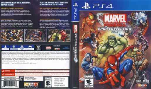 Marvel Pinball Epic Collection Volume 1 Cover Art - WOI Solutions