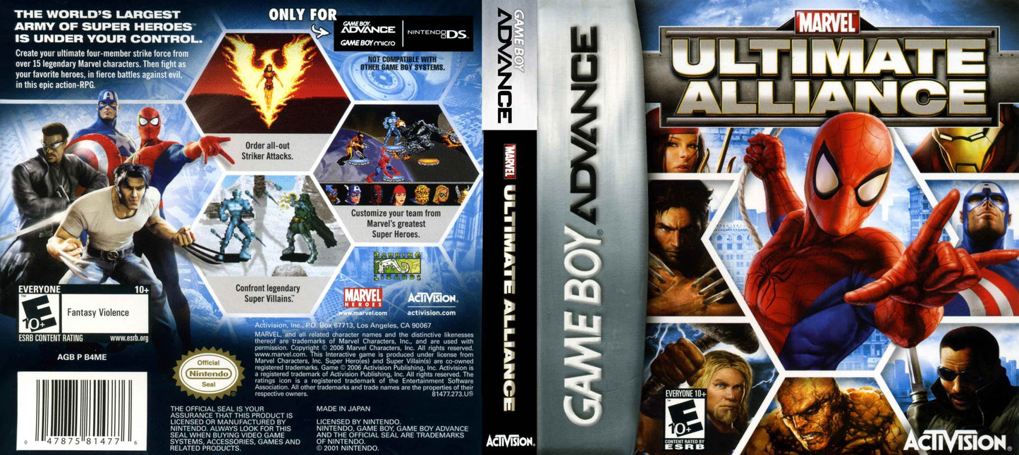 Marvel Ultimate Alliance Cover Art - WOI Solutions