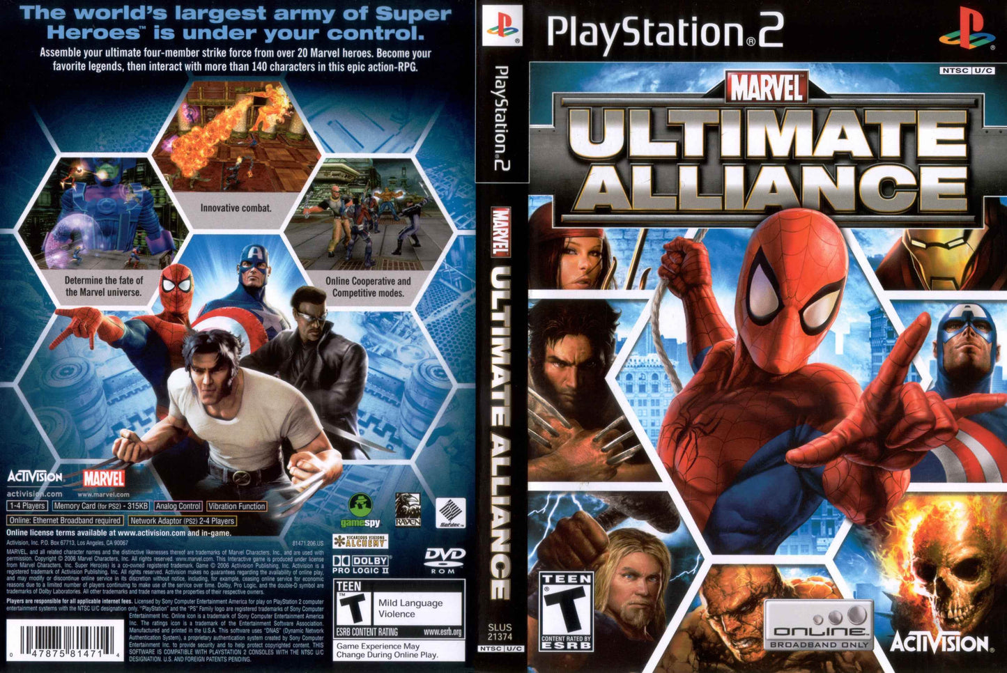 Marvel Ultimate Alliance Cover Art - WOI Solutions