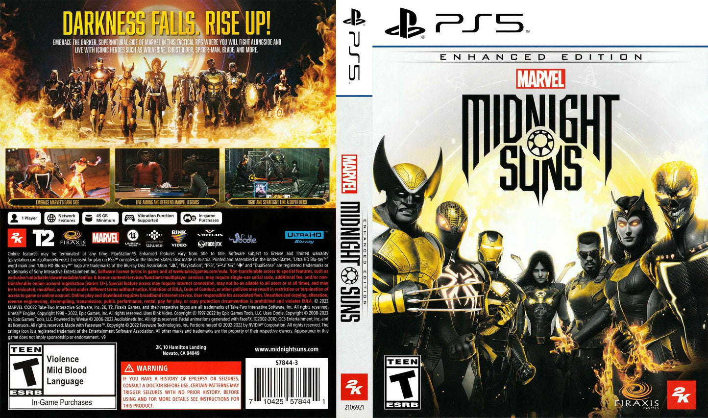 Marvel's Midnight Suns - Enhanced Edition Cover Art - WOI Solutions