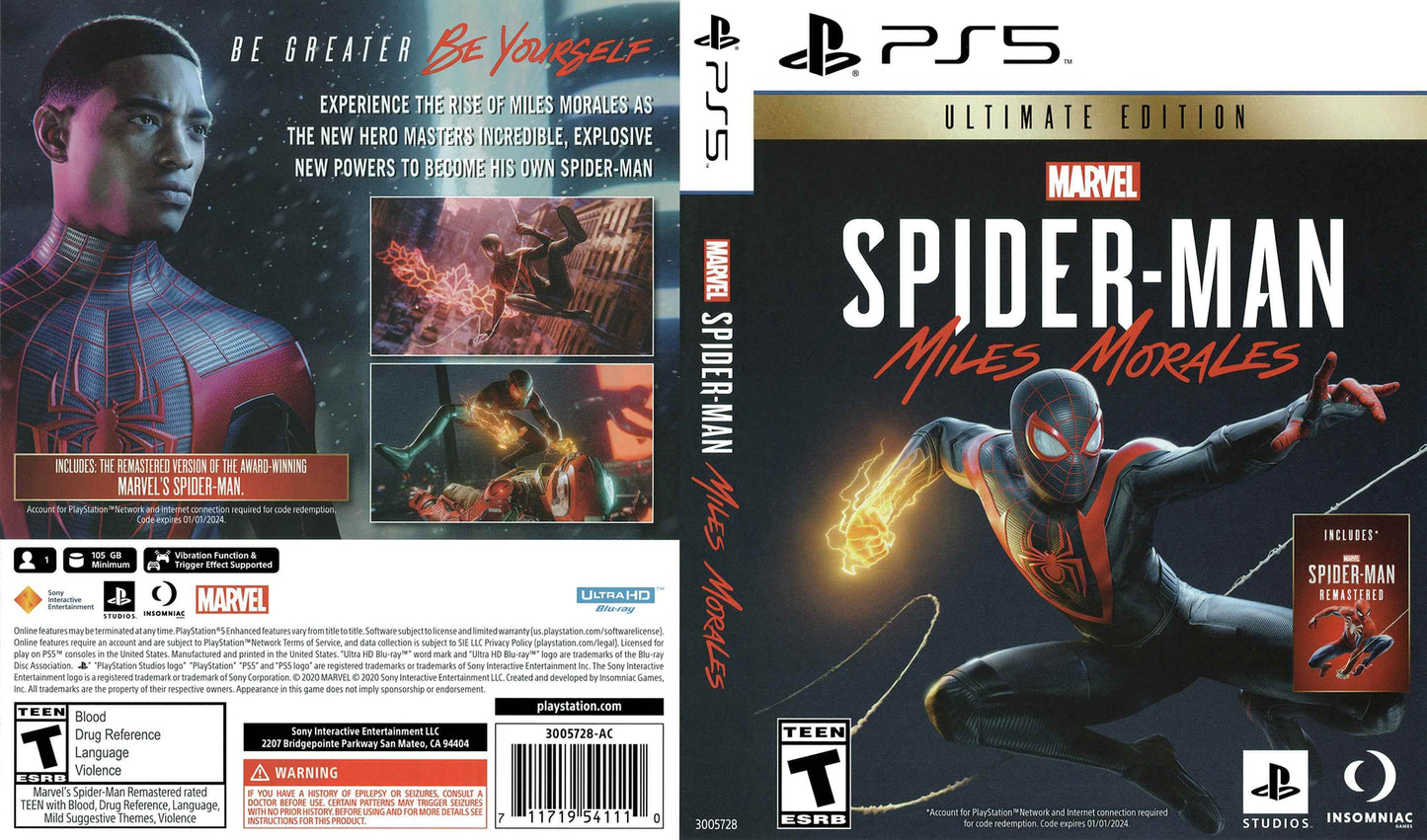 Marvel's Spider-Man Miles Morales Cover Art - WOI Solutions