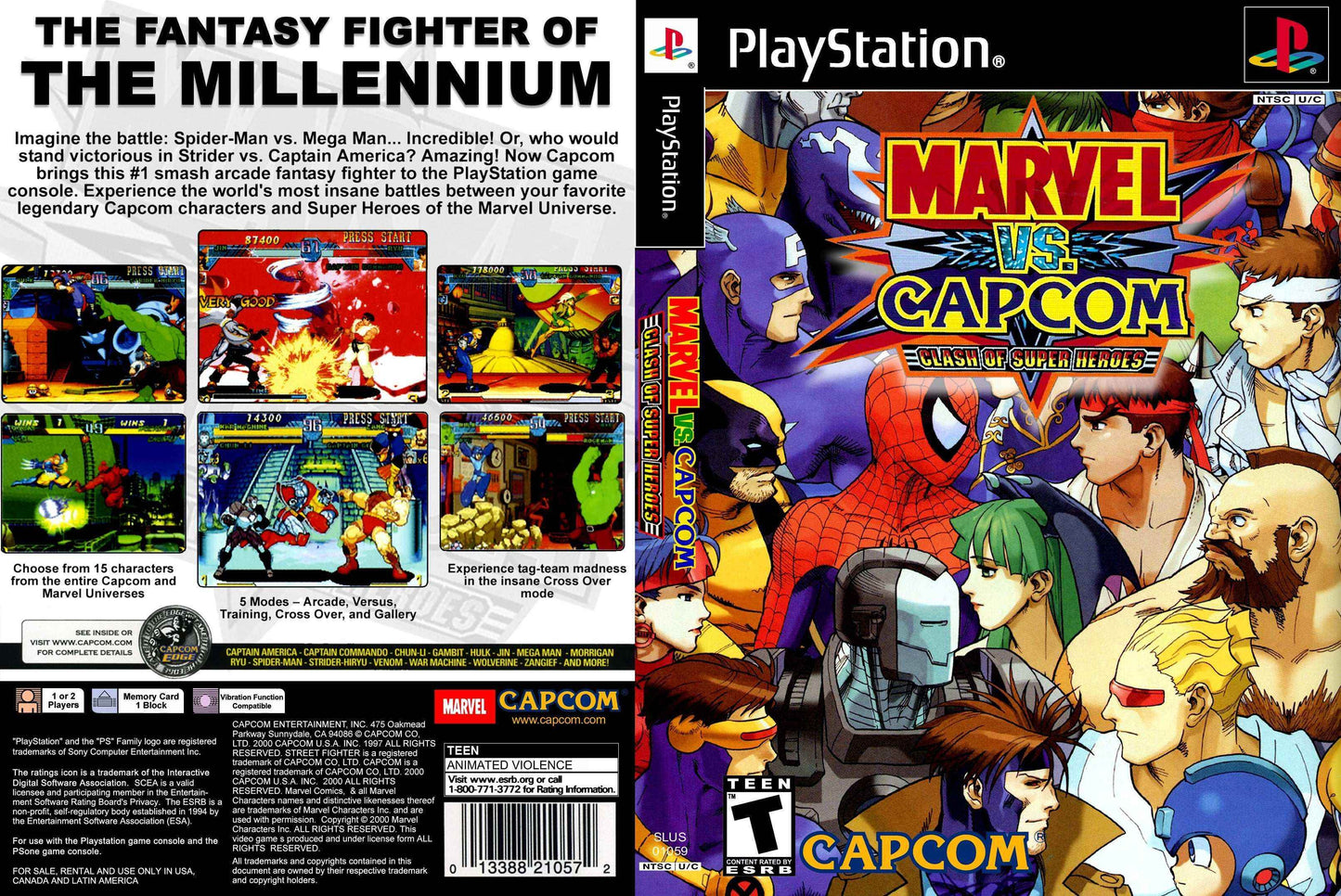 Marvel vs. Capcom Cover Art - WOI Solutions