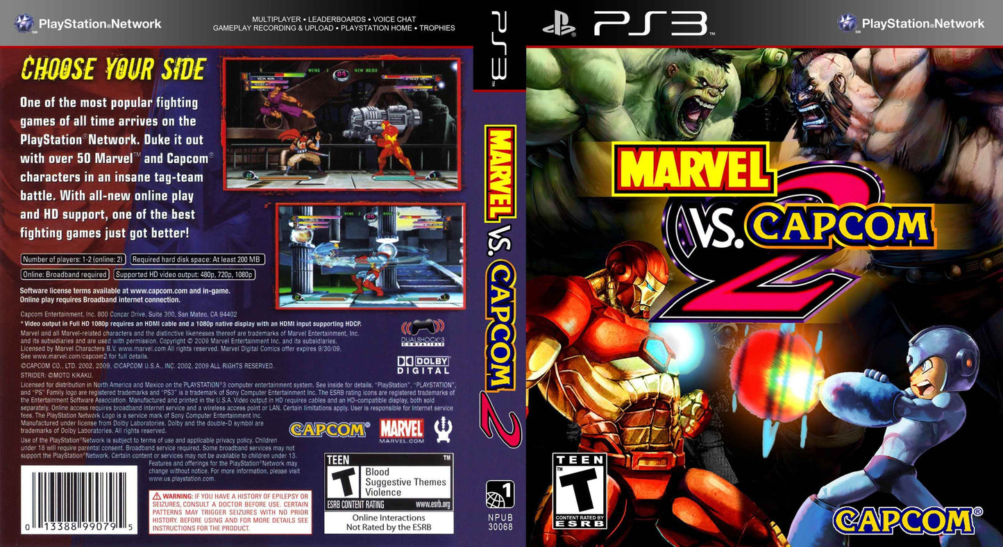 Marvel vs. Capcom 2 Cover Art - WOI Solutions