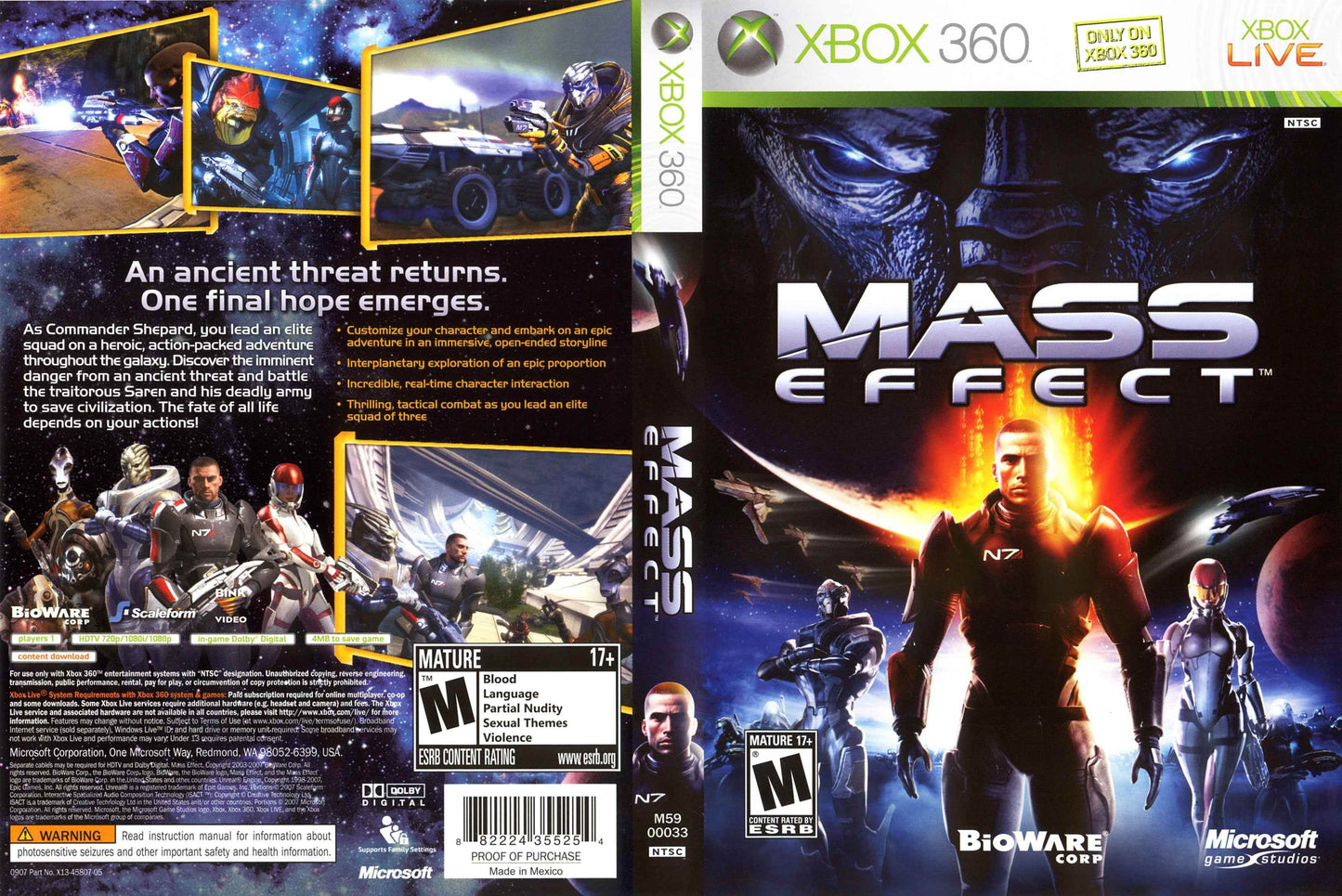 Mass Effect Cover Art - WOI Solutions