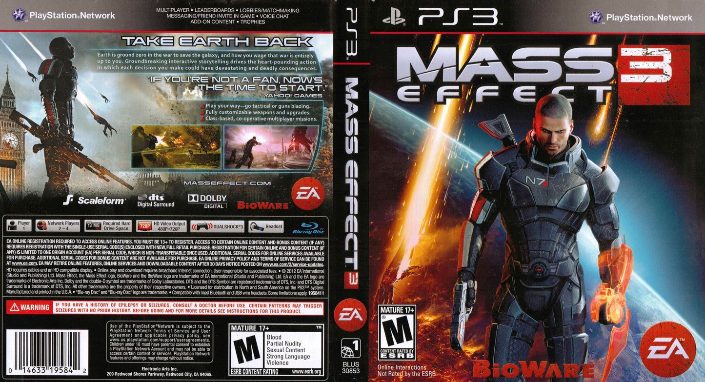 Mass Effect 3 Cover Art - WOI Solutions