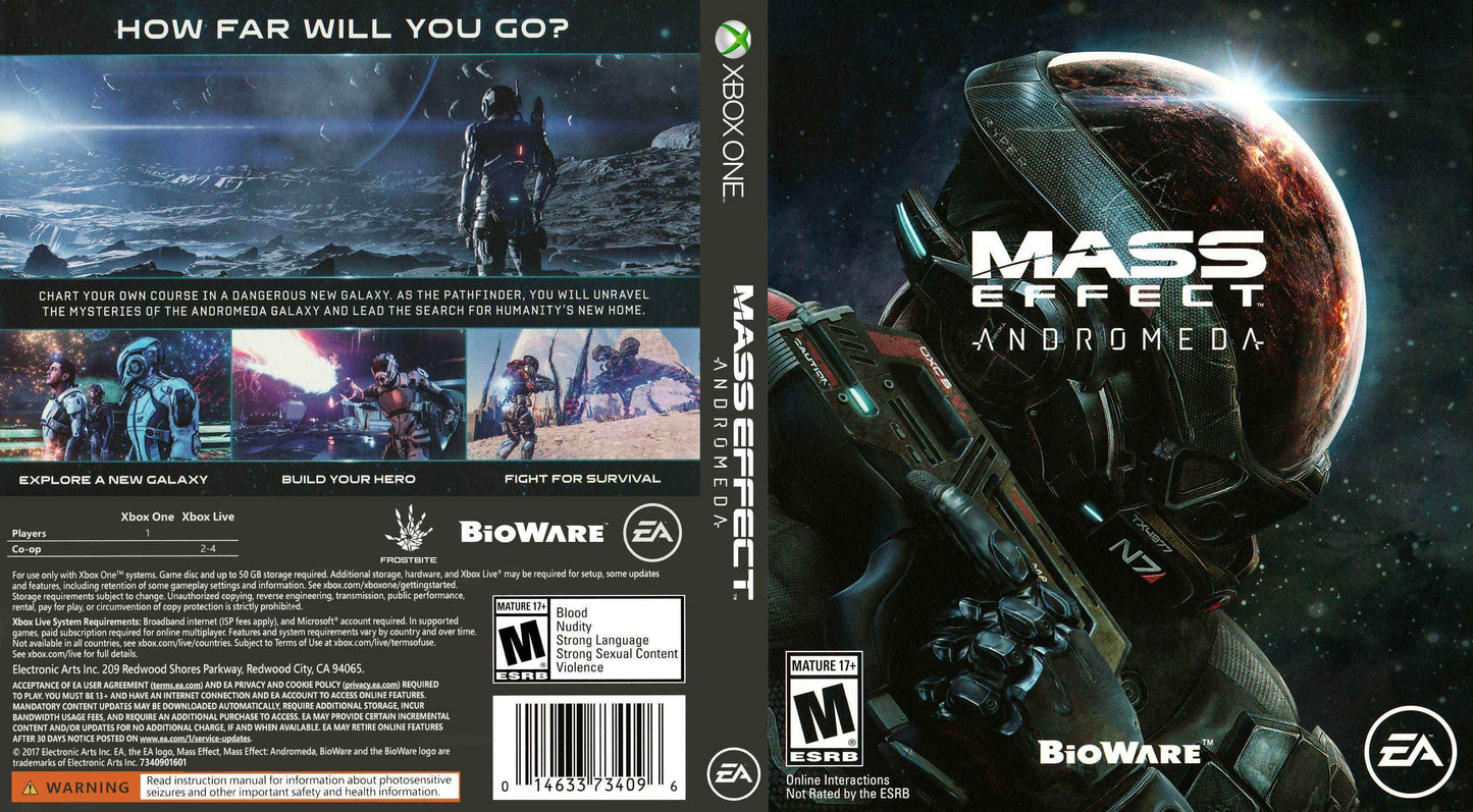 Mass Effect Andromeda Cover Art - WOI Solutions